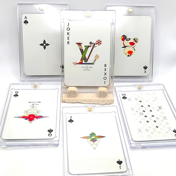 ♠️KING♠️ MURAKAMI♦️♠️ by Louis Vuitton PLAYING CARD — Single Card KING of Spades - Picture 3 of 16